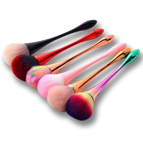 kit pincel maquiagem pincel de maquiagem profissional Pincéis de pó, pincéis de blush superdimensionados, macios, fofos e pontilhados, pincéis definidos, conjuntos completos de pincéis