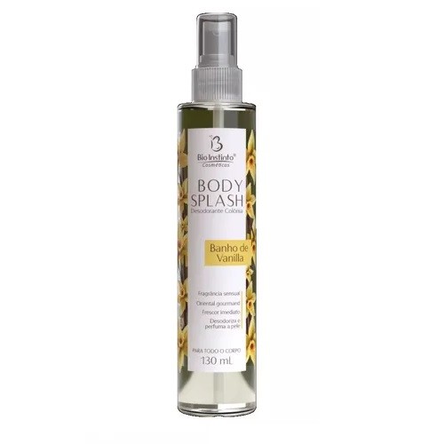 Body Splash Banho de Vanilla 130ml – Bio Instinto