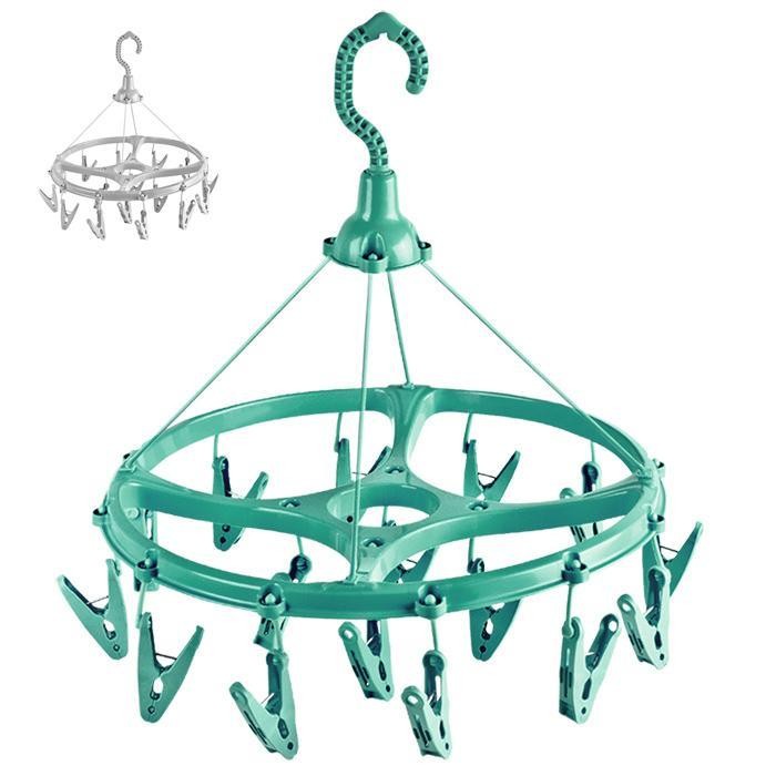 Varal De Pendurar N.02 C/16 Prendedores Lig Brin