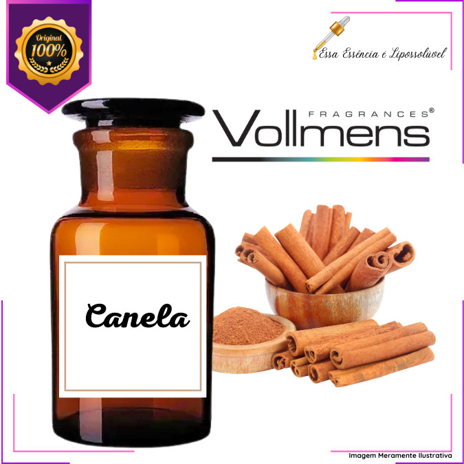 Essência Concentrada Canela Vollmens Para Aromatizador - Velas - Sabonetes - Perfumes em Oferta na Shopee