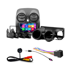 Kit Multimidia 7 Pol Grand Siena 2012 13 14 A 19 2020 Espelhamento Android Ios 2 Din Cinza Duto de Ar Camera Ré