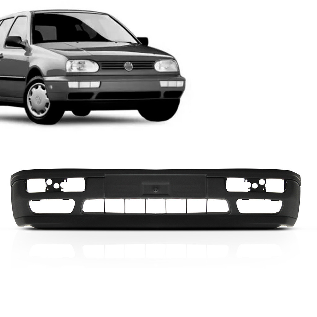 Parachoque Dianteiro Golf Alemão 92 93 94 95 Preto em Oferta na Shopee