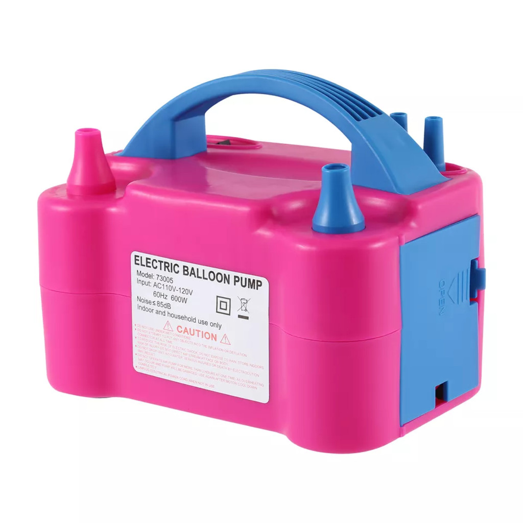 Bomba Inflador Elétrico 2 Bicos Balão Bexiga Festa Decoração Rápido Silencioso Bivolt Pronta Entrega em Oferta na Shopee