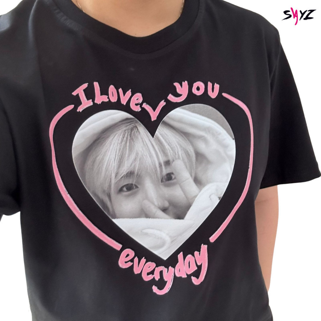 Camisa Camiseta kaos NCT DREAM " I Love you everyday " series-Haechan Mark Jeno Jaemin Sogang Chenle Renjun-nctzen Concert tds-ILYE - Liberty