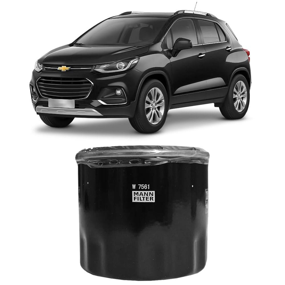 Filtro Óleo Chevrolet S10 Onix Cruze Tracker MANN-FILTER - Spare Parts and Accessories for Vehicles