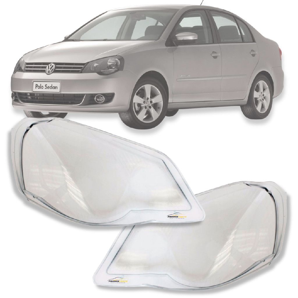 PAR LENTE FAROL  VOLKSWAGEN POLO 2007 2008 2009 2010 A 2014