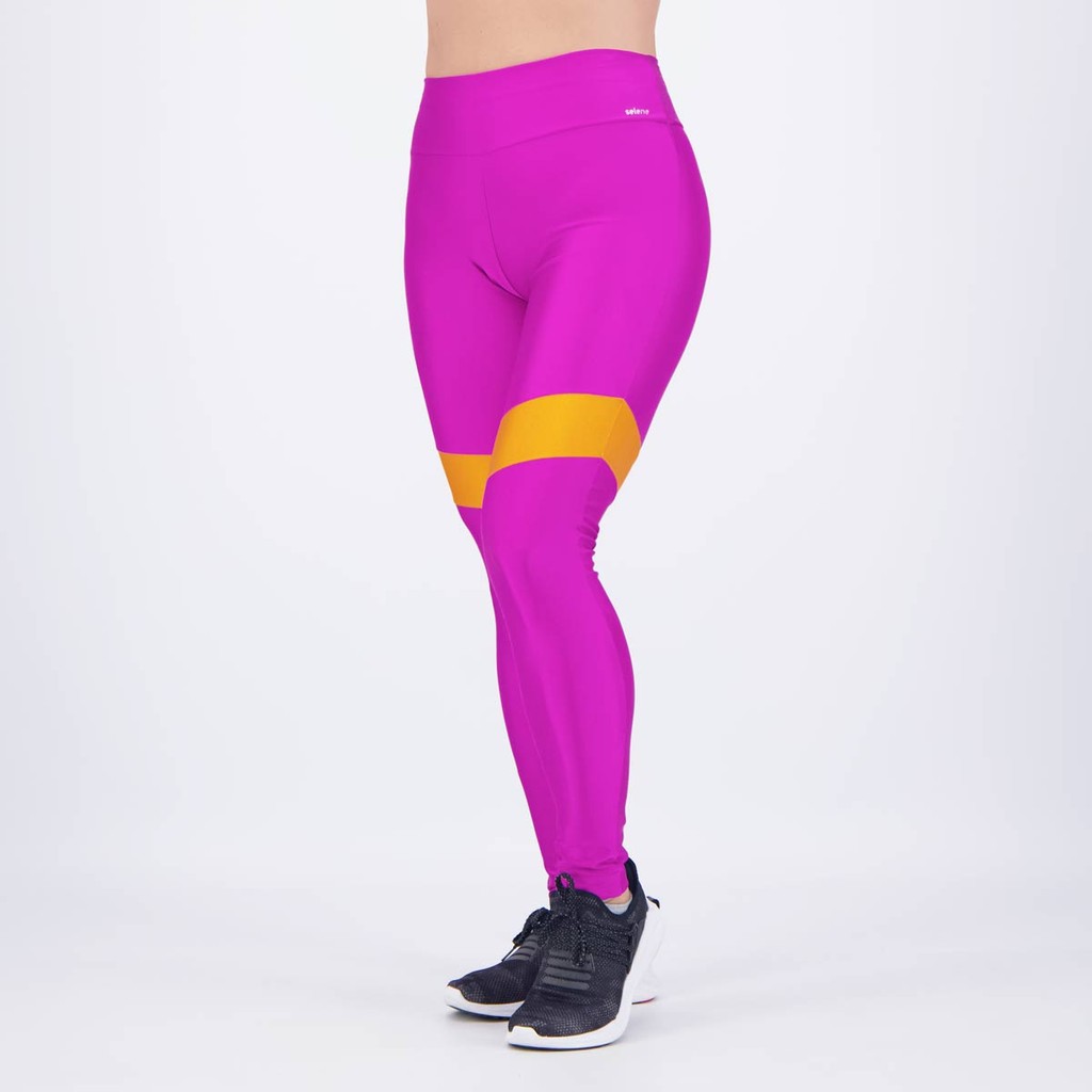 Calça Legging Selene Feminina Roxa - Women Clothes