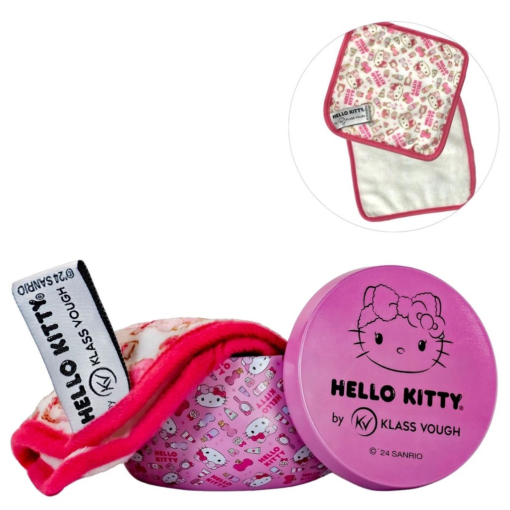 Toalha Demaquilante Hello Kitty By Klass Vough