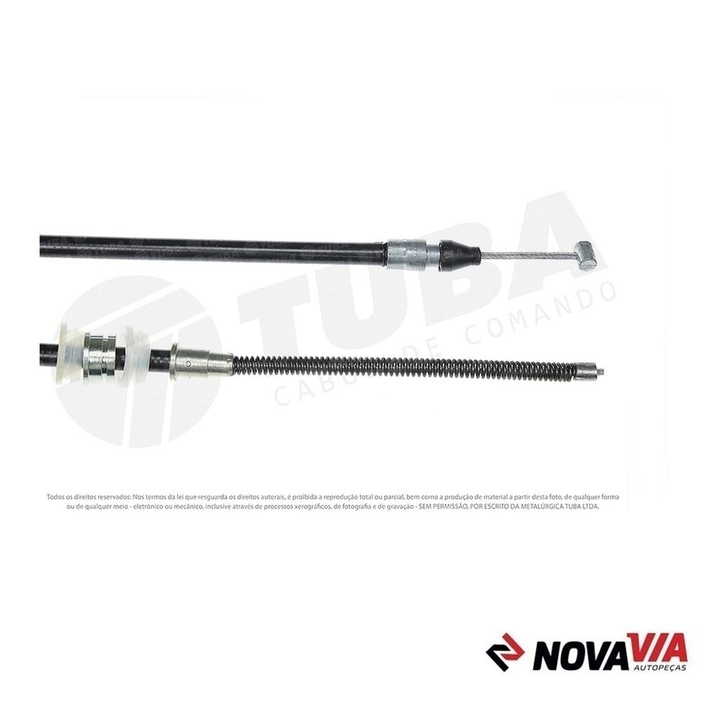 Cabo Freio Uno Mpi 2004 Em Diante Traseiro Esquerdo 1395 Mm em Oferta na Shopee