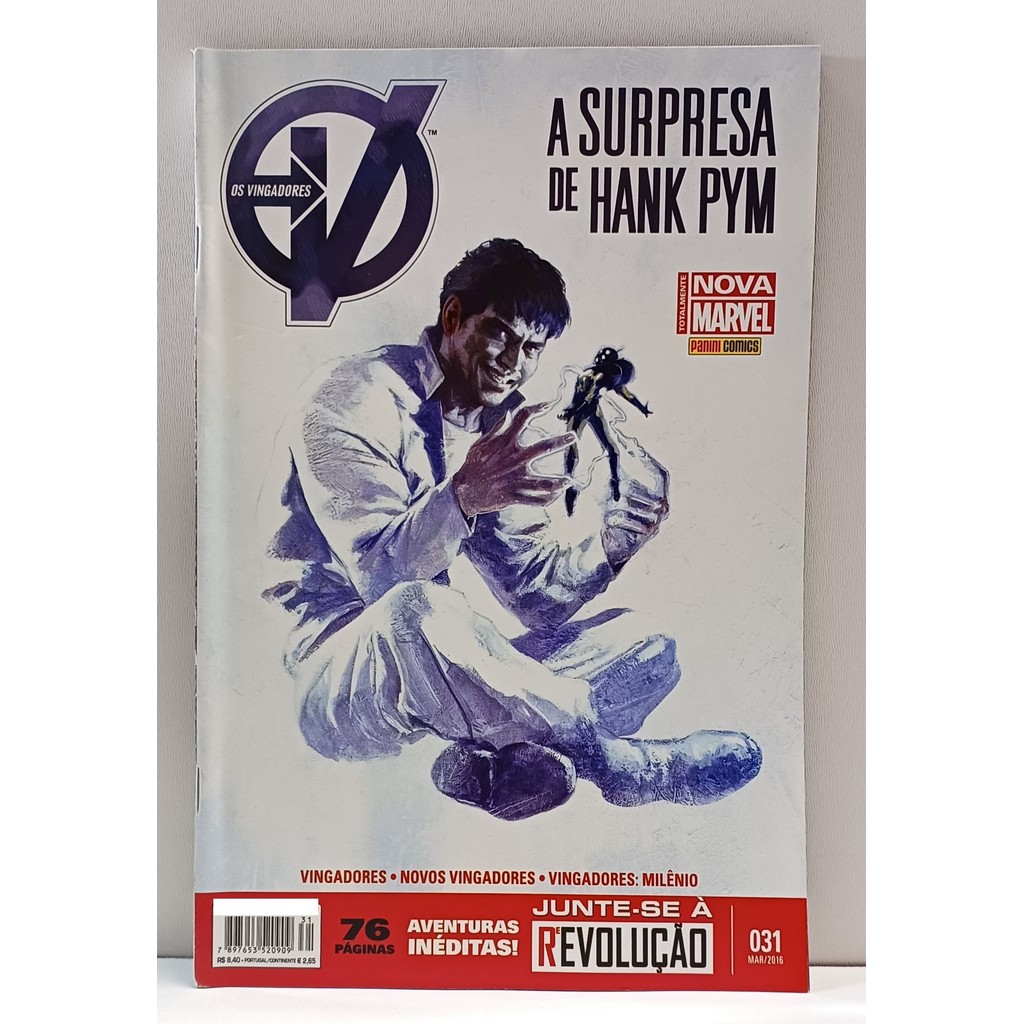 Hq Os Vingadores Nº 31 - A Surpresa de Hank Pym