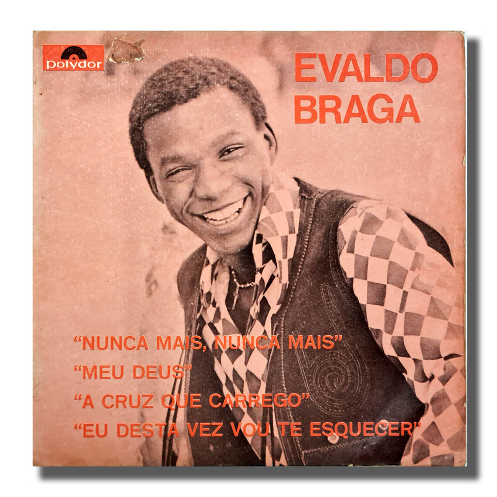 EP Compacto Evaldo Braga Nunca Mais Nunca Vinil 1972 - Hm