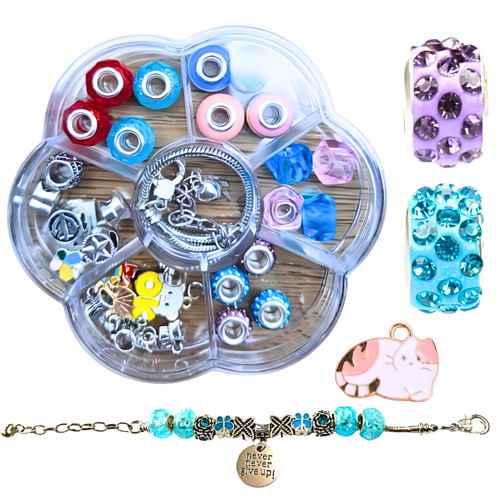 Pulseira Berloque e Pingentes Feminina Meninas Acessorio