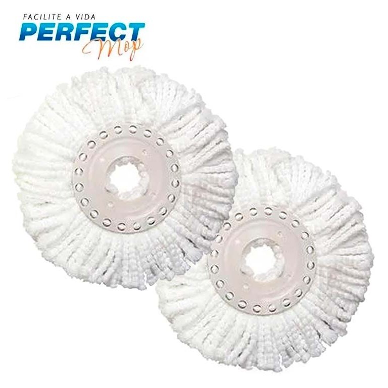 Refil Mop Perfect Original - 02 Unidades em Oferta na Shopee