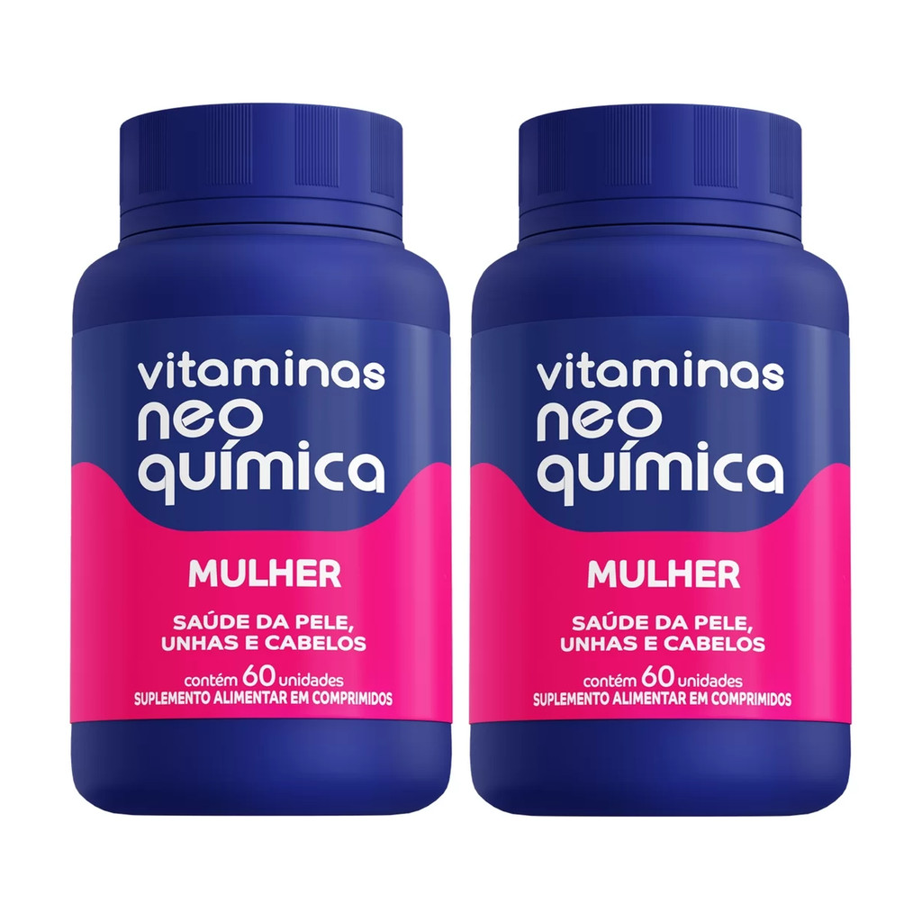 Kit 2 Vitamina Mulher 60 Cápsulas - Neo Química em Oferta na Shopee
