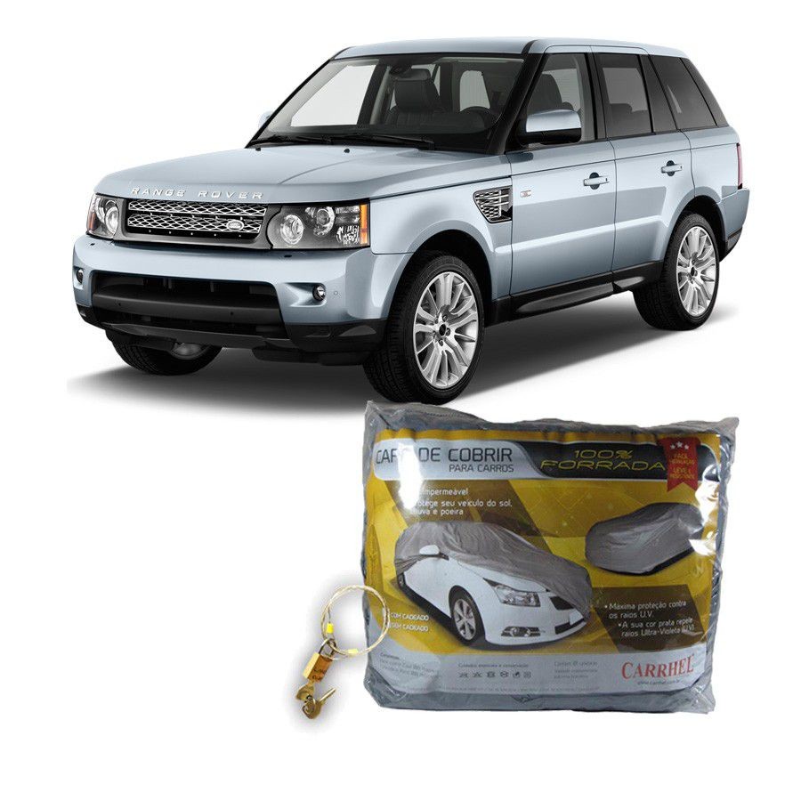 Capa Protetora Land Rover Range Rover com cadeado (XGG301)