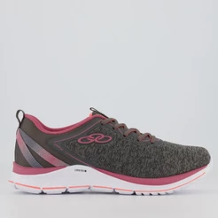 Tênis Olympikus Day Feminino Chumbo e Rosa