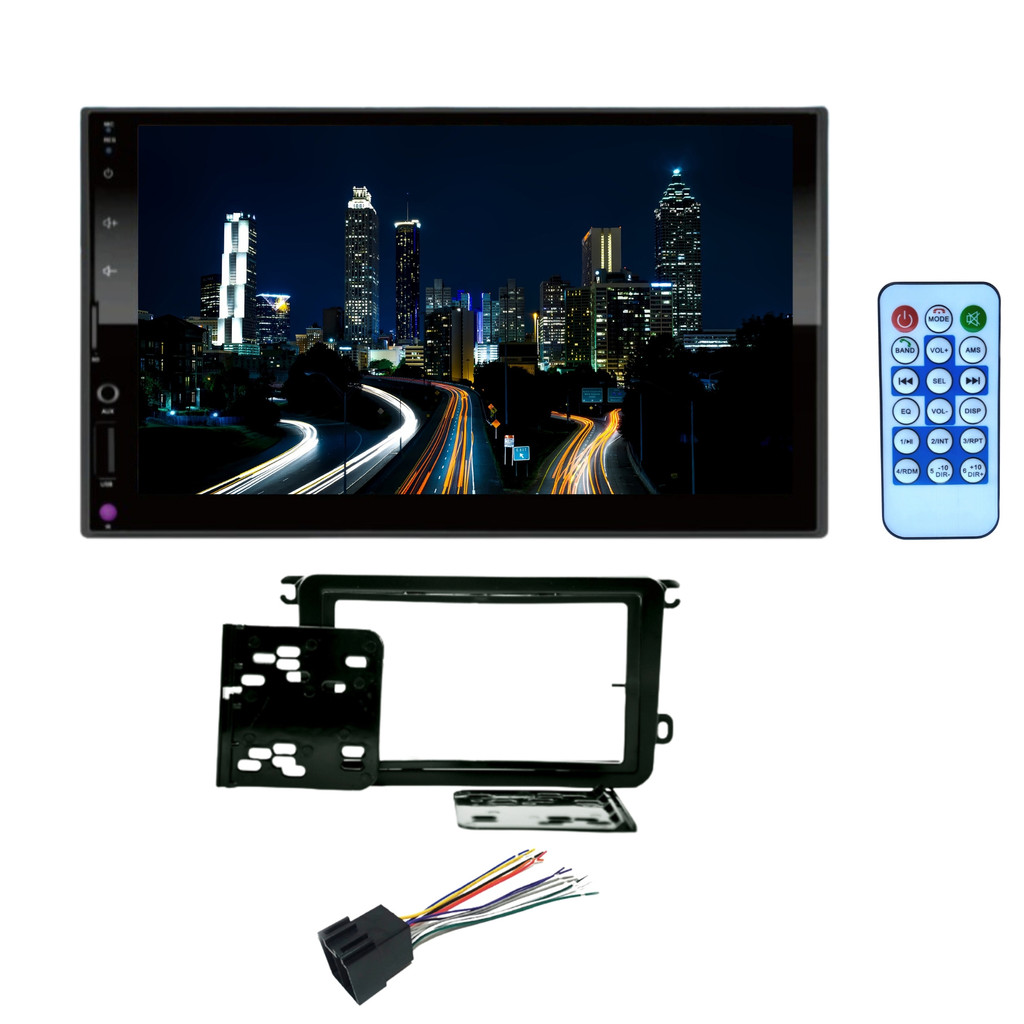 Central Multimídia Mp5 2 Din 7 Espelhamento Gol Saveiro Voyage Amarok G7 HT 3000 em Oferta na Shopee