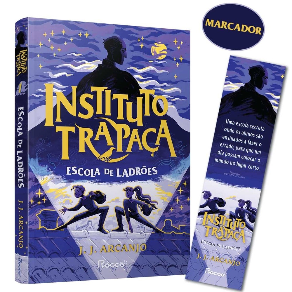 Capa do livro Escola de ladrões