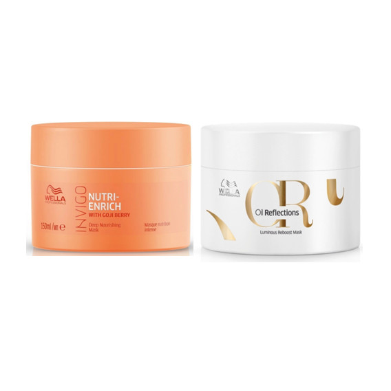 Wella Professionals Kit Mascaras Mega Nutrição (2 Produtos) em Oferta na Shopee