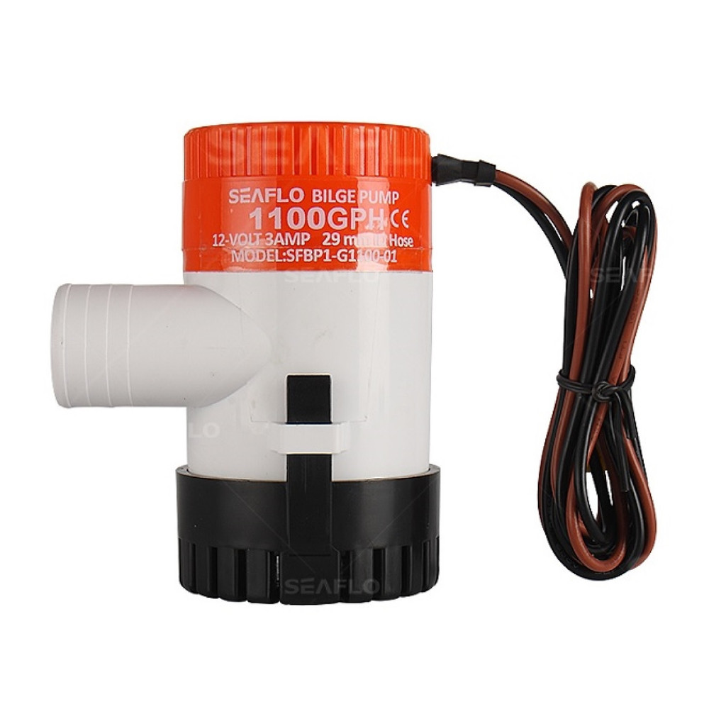 Bomba de Porão Seaflo 1100 1.100 GPH - 12v 3A Barco Lancha Jet