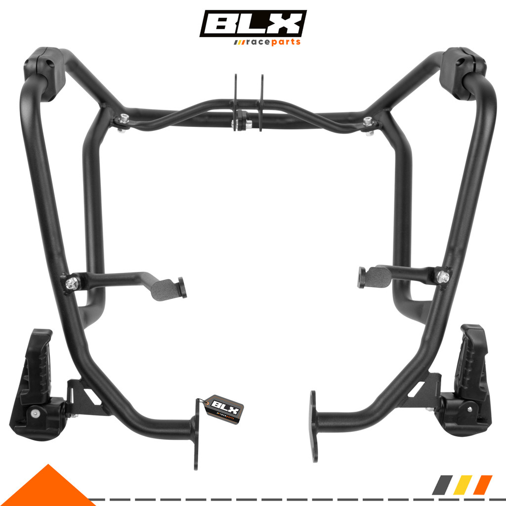 Protetor de Motor Carenagem Sahara 300 Com Pedal Preto 2024 2025 2026 GBS · foto 2