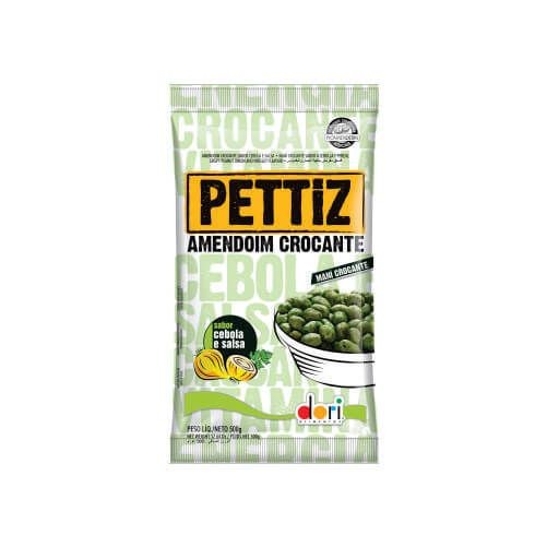 Amendoim Pettiz Croc. Cebola/salsa 500 gr Dori
