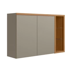 Armário Aéreo Duplo 120cm Allure Linea Brasil