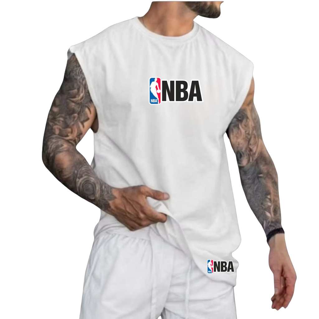 Regata Machão Oversized 100% Algodão Camiseta Basquete Musculação Streetwear Treino Praia Academia em Oferta na Shopee