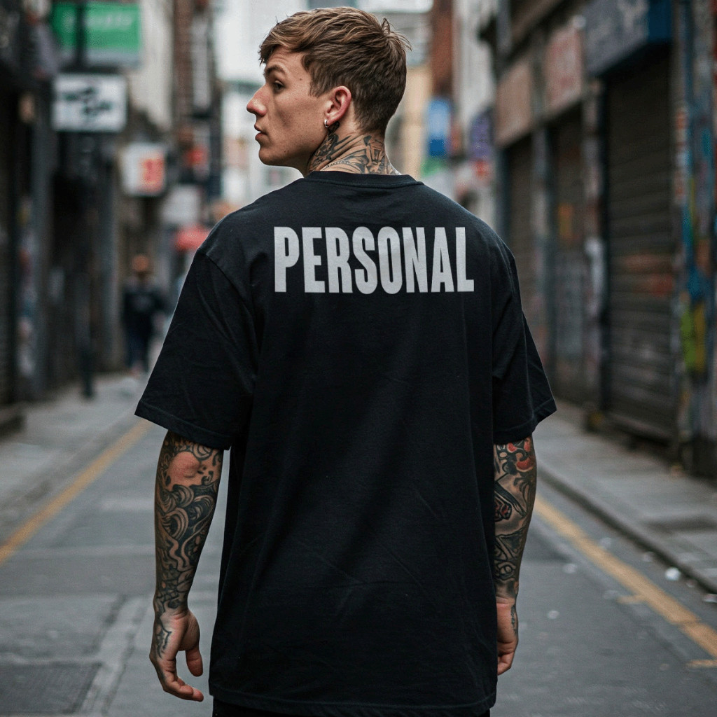 Camiseta Oversized Personal Academia Treino