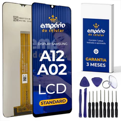 Tela A12 A125 A02 A022 Display Compatível Frontal
