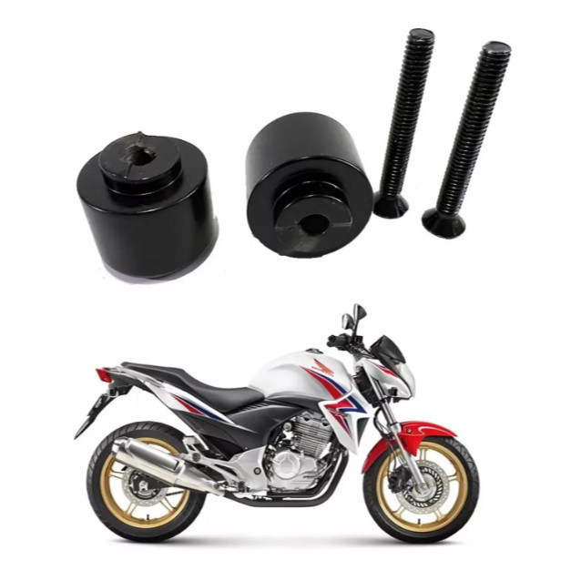 Peso de Guidão CB300 / CBX 250 Twister / CBX 200 Strada / CG Titan Fan Cargo / Mod. Original / Par em Oferta na Shopee