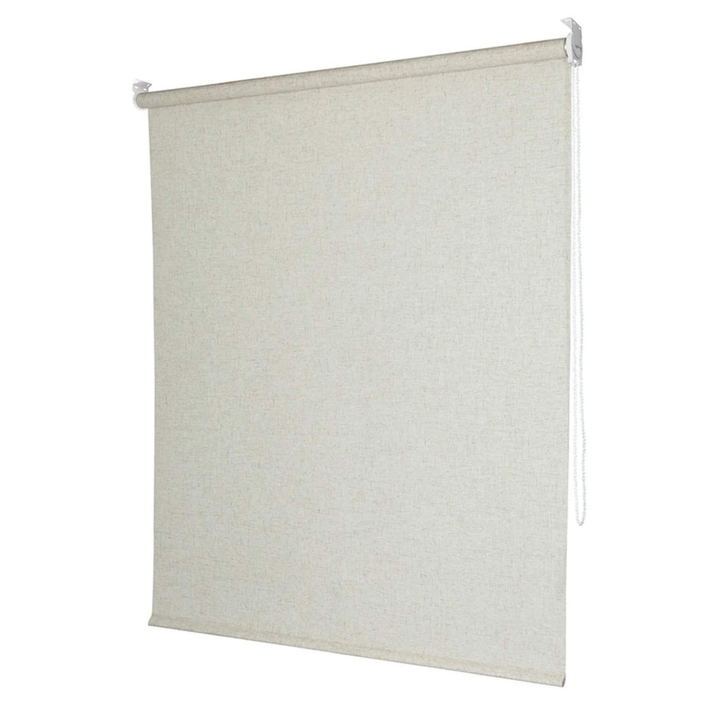 Persiana Rolo Soft Linho 140x220cm Bege Conthey Evolux - D177168B