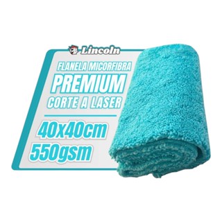 Toalha De Microfibra Premium 40x40cm 550gsm Lincoln em Oferta na Shopee