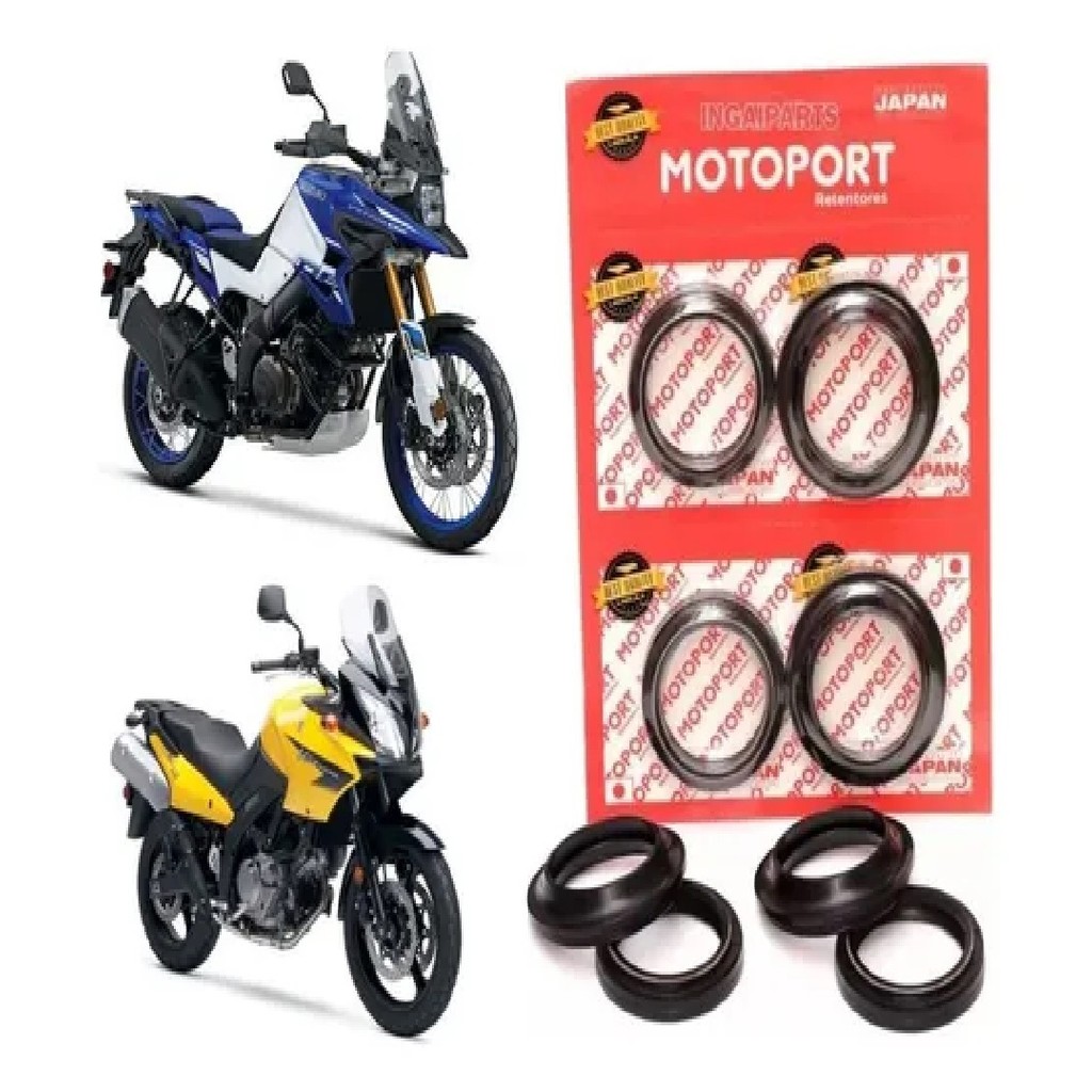Retentor De Bengala + Guarda Pó Suzuki V-strom Dl 650/1000