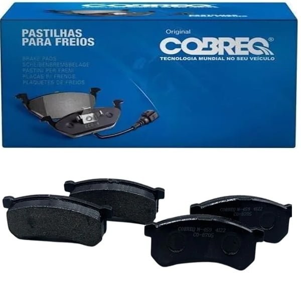 Pastilha De Freio Dianteira RENAULT KWID 2017 2018 2019 2020 20212022 2023 COBREQ N459