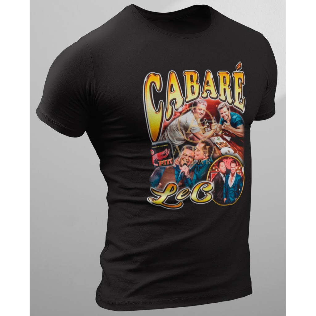 Camiseta Cabaré Leonardo e Eduardo Costa Estampada 100% Algodao Qualidade