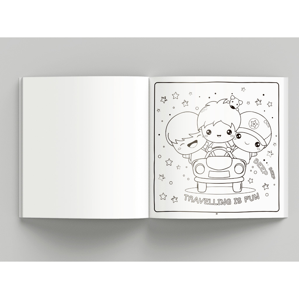 Cute & Comfy Coloring Book for Adults - Bold Easy - Special Edition Edição 05 - Capa Rosa