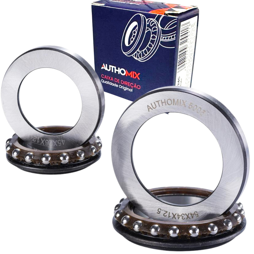 Caixa De Direção Esférica Authomix Honda Biz Pop 100 110 125 PCX Shineray Kasinski Traxx