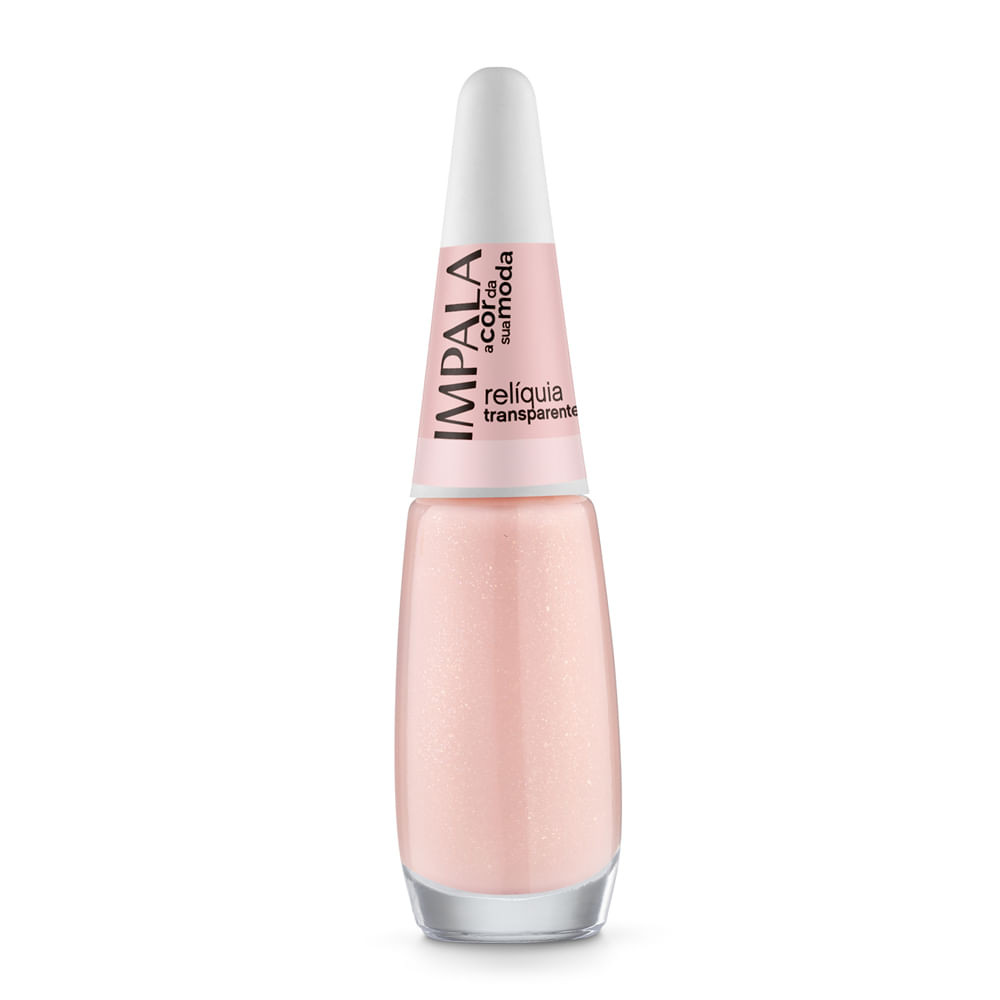 Esmalte Impala A Cor da Sua Moda Transparente Cor Relíquia 7,5ml - Beauty