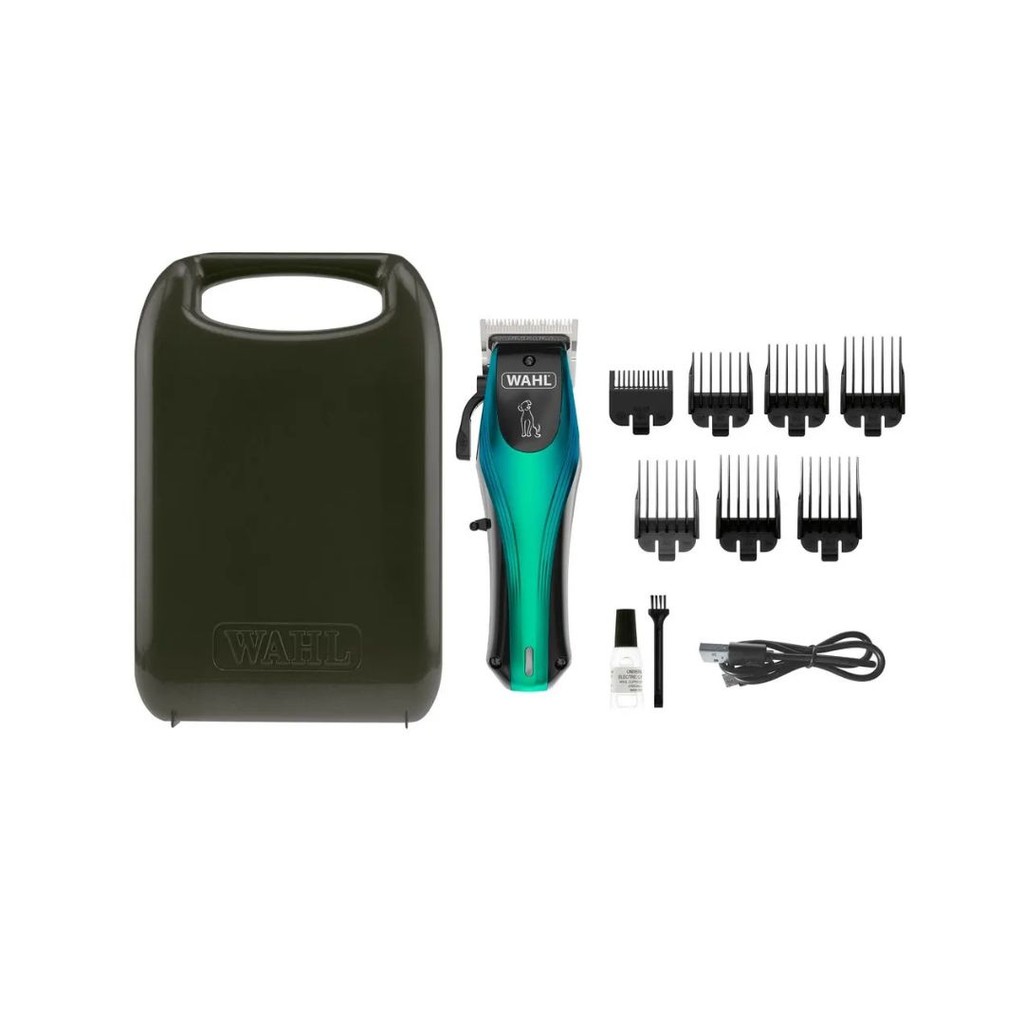 Máquina de Tosa Wahl Groomlite Cachorro Gato Para Tosa em Casa Sem Fio