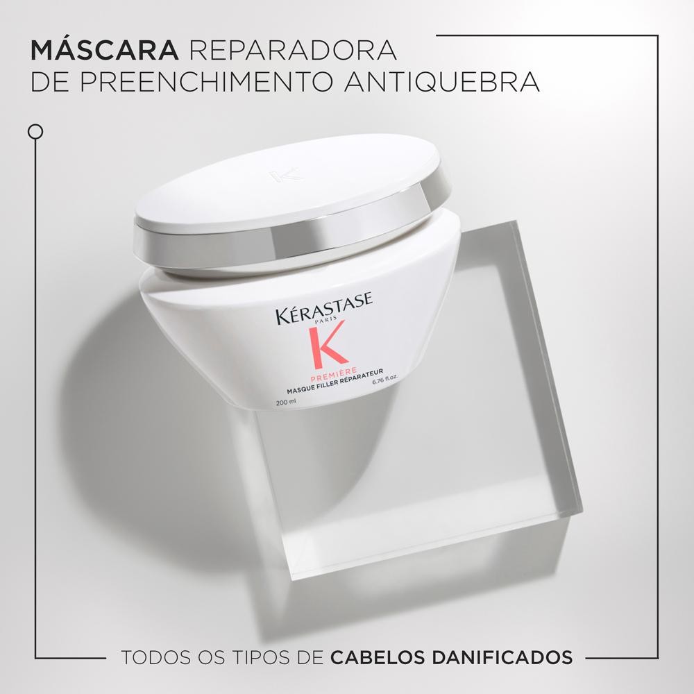 Detalhes do Kérastase Première Masque Filler Réparateur Máscara 200ml