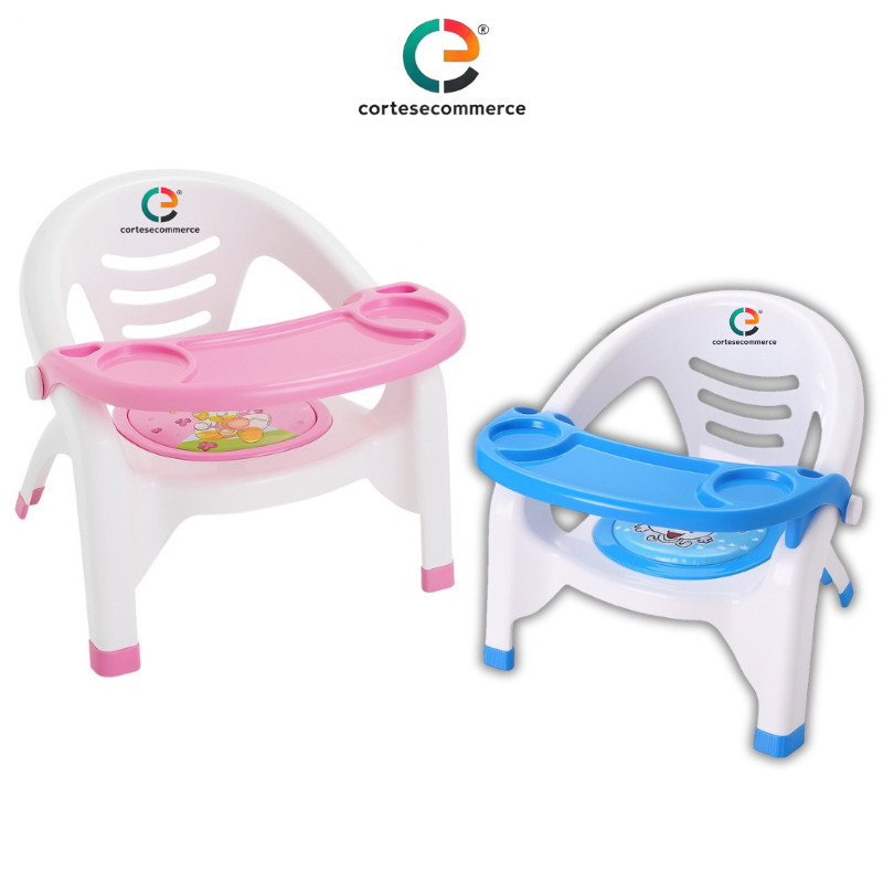 Cadeira Cadeirinha De Alimentação  Para Bebê Assento Com Som Bandeja Removível
