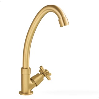 Torneira Cruzeta Dourada Bancada Bica Baixa 1/4 Volta Crie Construa em Oferta na Shopee
