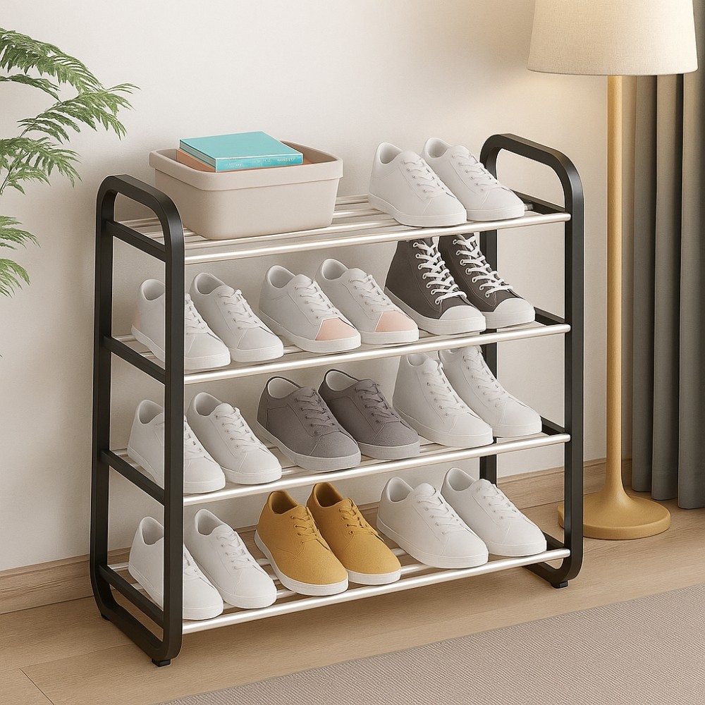 Sapateira Modular Estante de Sapatos 12 Pares Deend em Oferta na Shopee