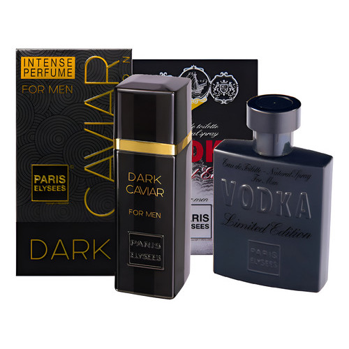 Kit 1 Dark Caviar + 1 Vodka Limited Edition - Paris Elysees