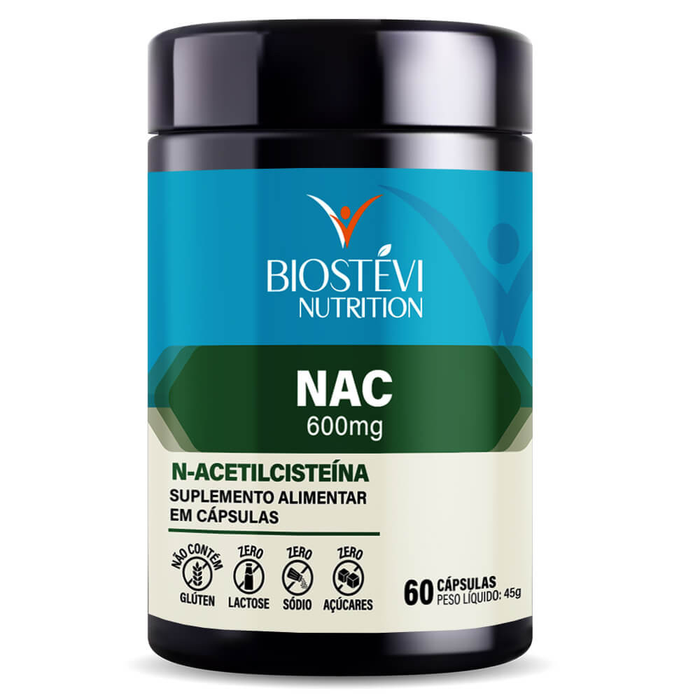 NAC 600mg 60 Cápsulas- Nutrition