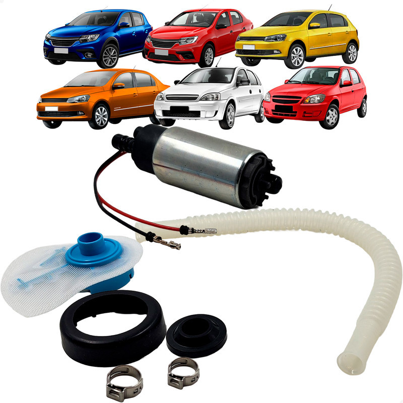 Bomba Combustível Universal Sandero Logan VW Gol Voyage G4 G5 G6 GM Corsa Classic Celta 1.0 1.6 Flex