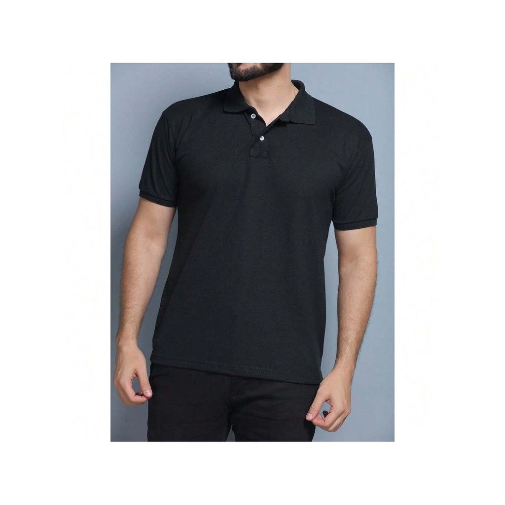 Camiseta Gola Polo oversized masculina streetwear algodão premium Masculino Liso Piquet Basico Casual Manga curta