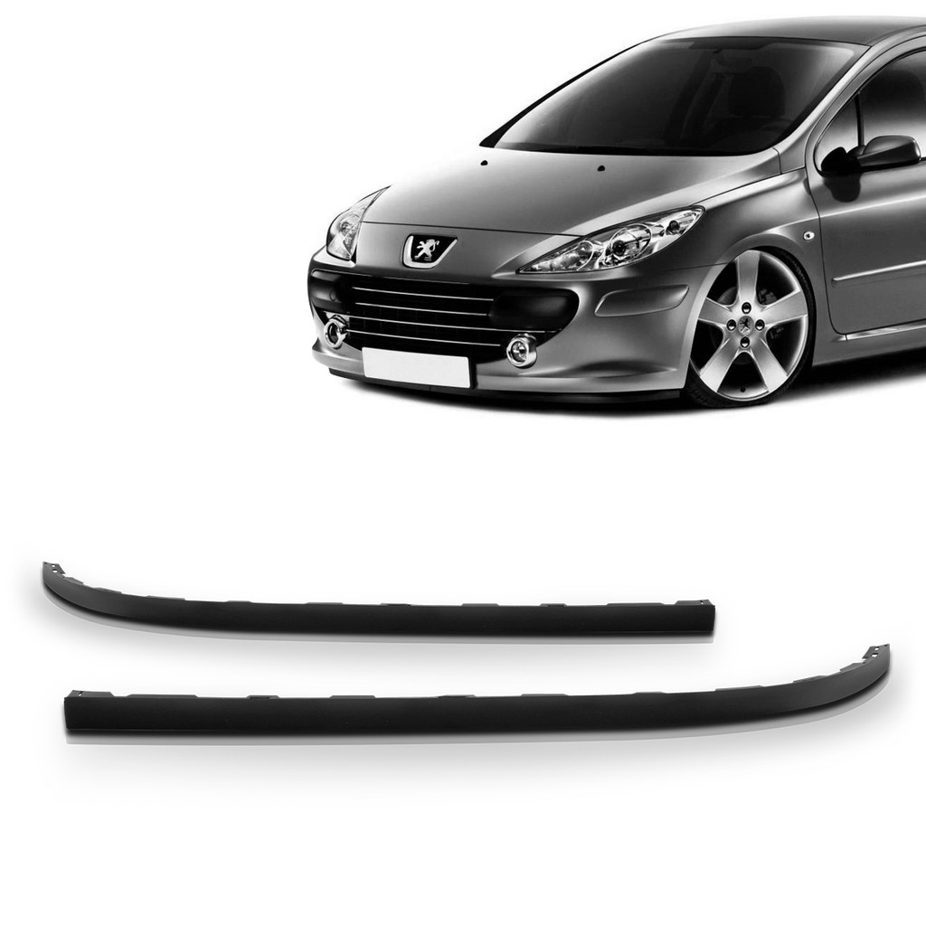 Saia Spoiler Dianteiro Peugeot 307 2007 2008 2009 2010 2011 2012