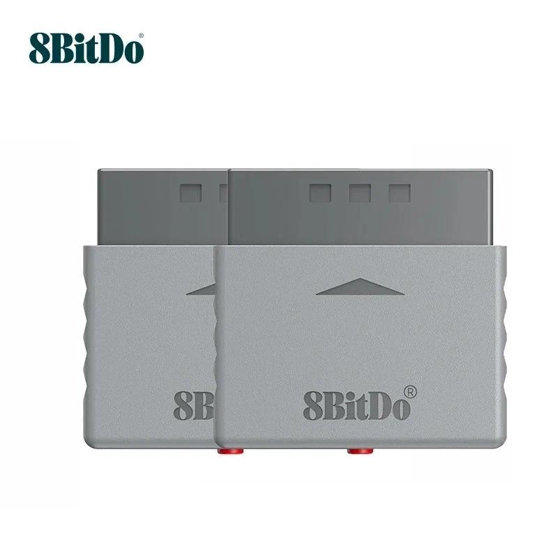 8BitDo Retro Receiver Adapter for PS1 PS2 and Windows, Compatible with Xbox Controller Switch Pro and PS5/PS4 Controlle